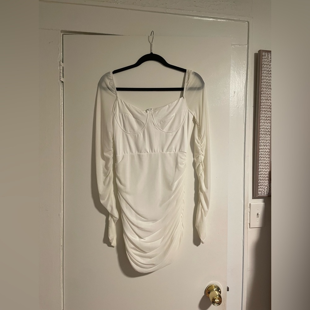 Hello Molly white dress. Size L